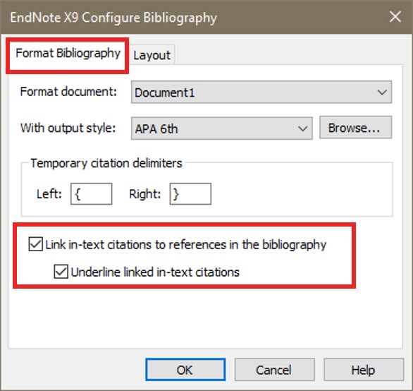 endnote citation format in word 2016