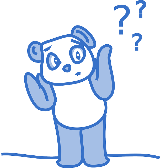 Panda question marks