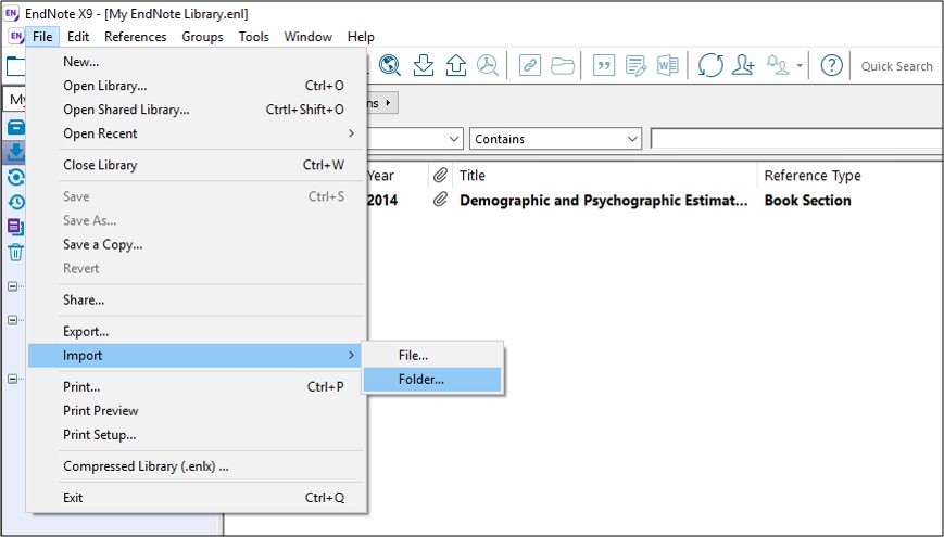 my endnote library online my endnote library online