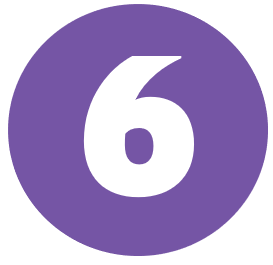 Number 6 icon