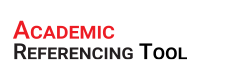 Academic Referencing Tool