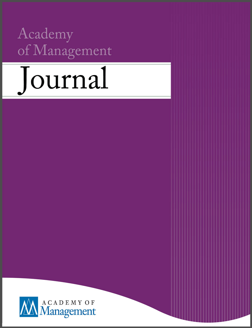 Academy of Management Journal cover