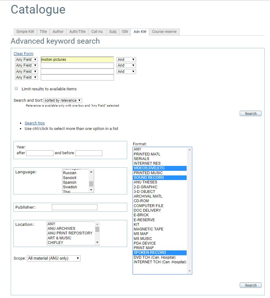 Audiovisual resources Screen Studies LibGuides at The Australian