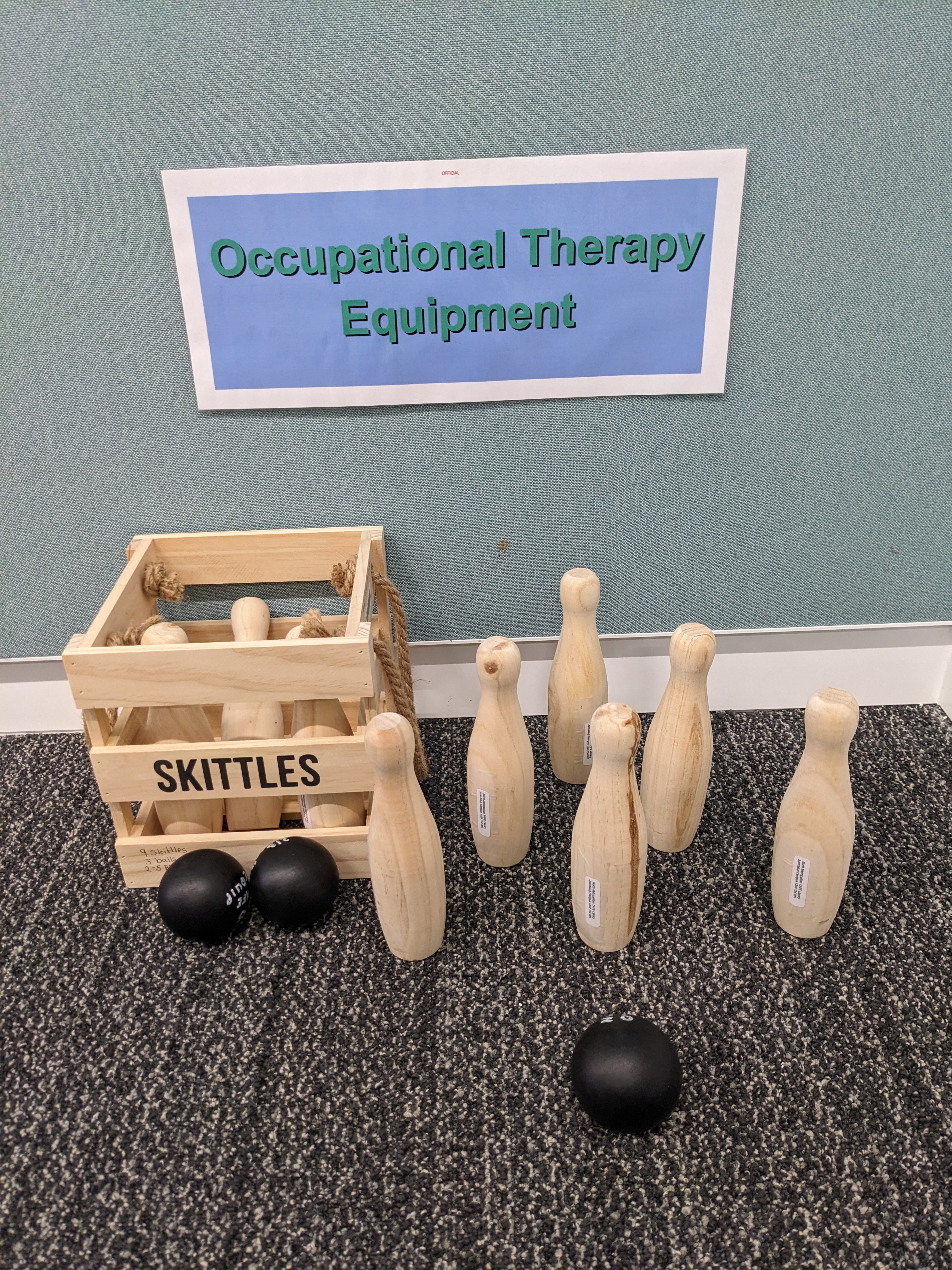 Skittles Occupational Therapy activity