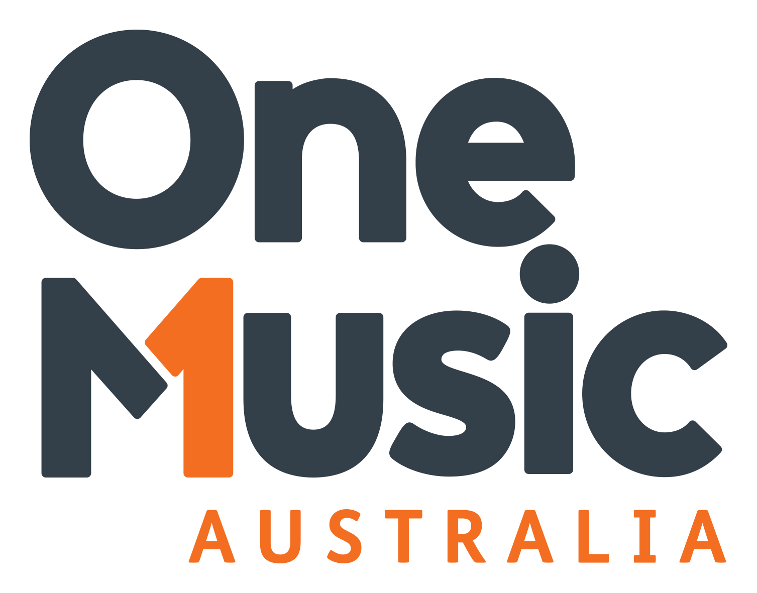 One music logo