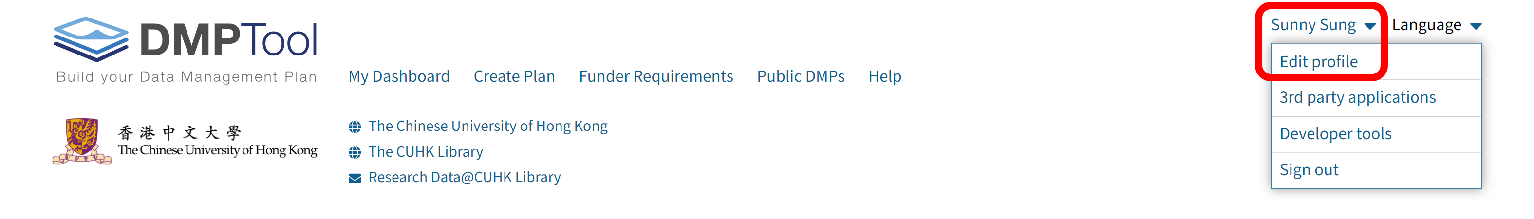 Create a DMPTool Account - Data Management Plan - LibGuides at The ...