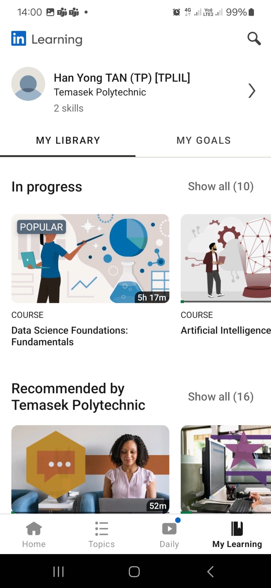 Mobile App Resources Linkedin Learning Libguides At Tp Library Mobile App Resources Linkedin Learning Libguides At Tp Library