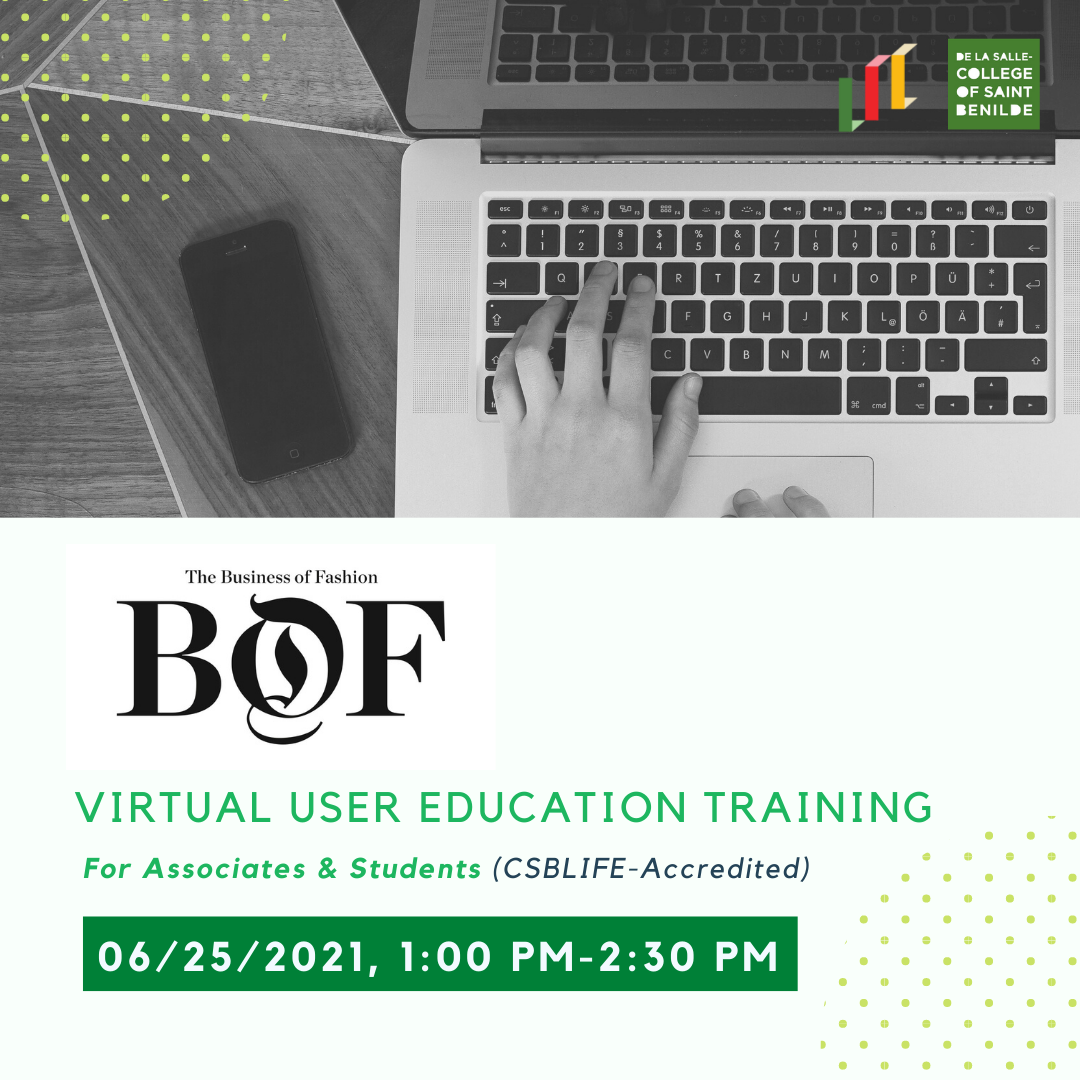 Business of Fashion Professional (BoF) User-Education Training Session