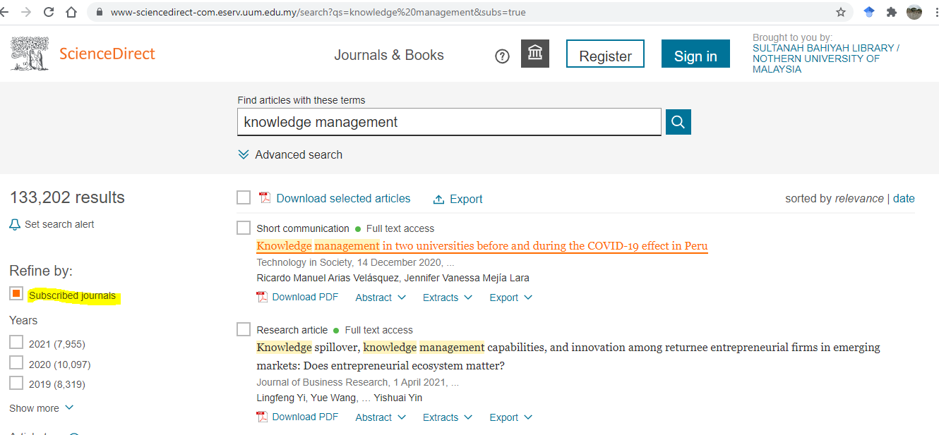 I Can t Get Access To Some Of The Articles In The ScienceDirect Database What Should I Do I can t get access to some of the articles in the sciencedirect database what should i do