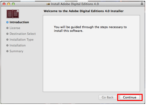 os x adobe digital editions