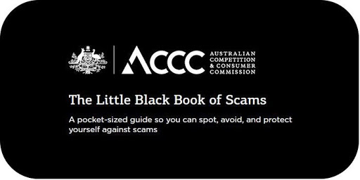 ACCC Little Black Book of Scams logo