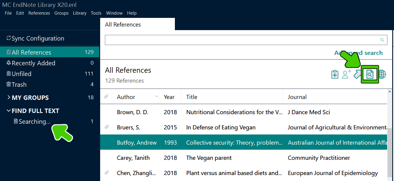 Attaching files & full text - EndNote - Library Guides at James