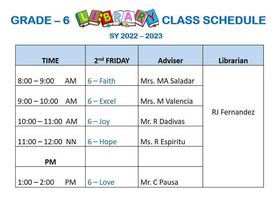 GRADE 6 Elementary School Henry Luce III Library LibGuides at