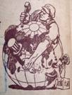 战士与资产家争夺地球的漫画