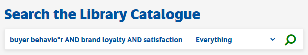 Library Catalogue Search