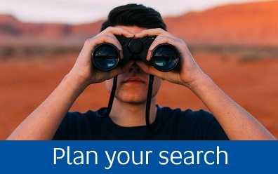 Navigate to the Plan your search page within this guide