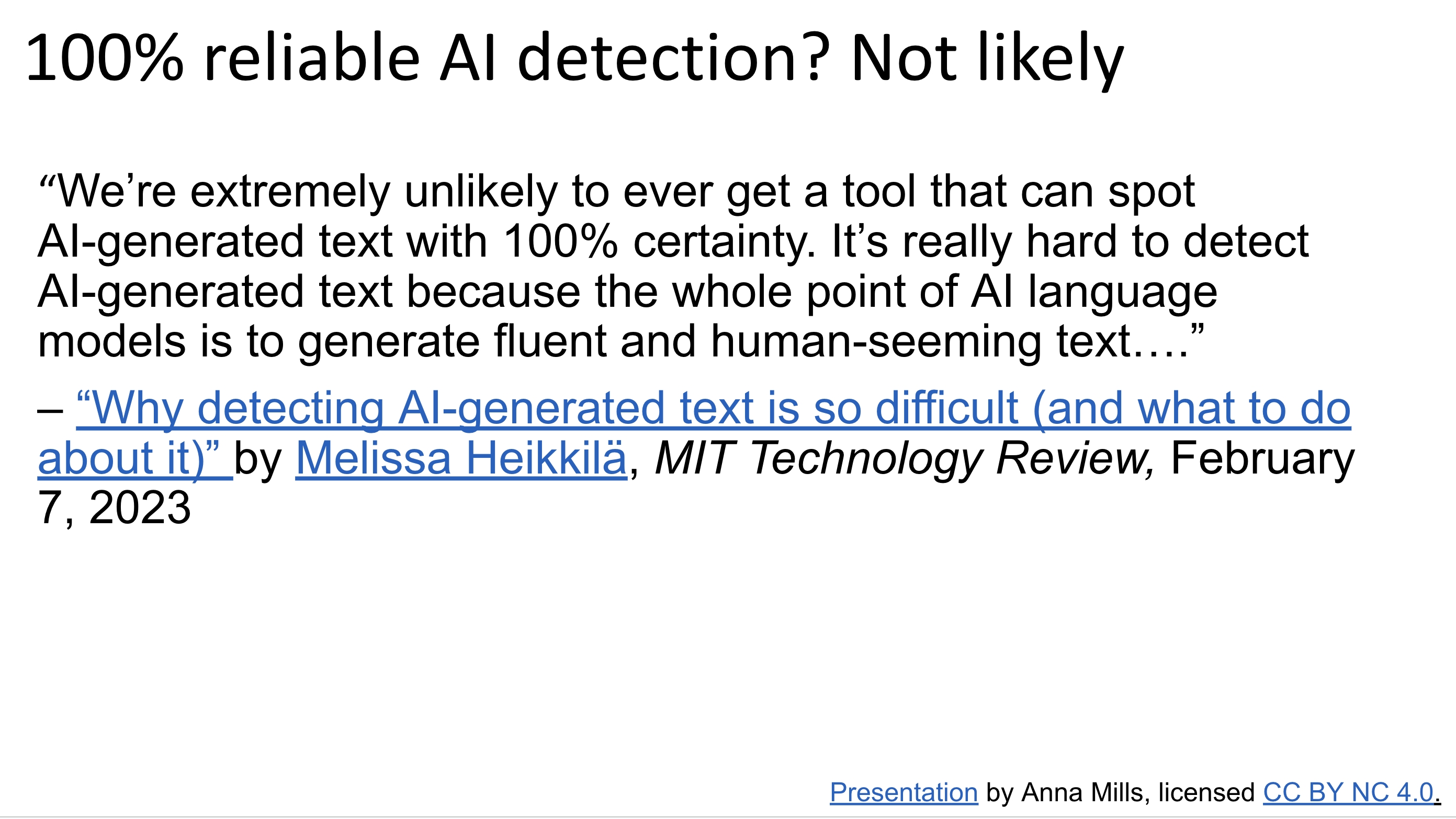 How to detect use of ai and how reliable are these detectors ai for