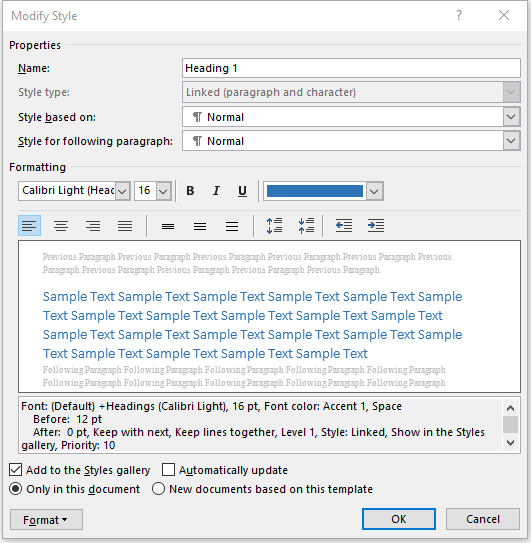 how tp put thesis format page numbers in word