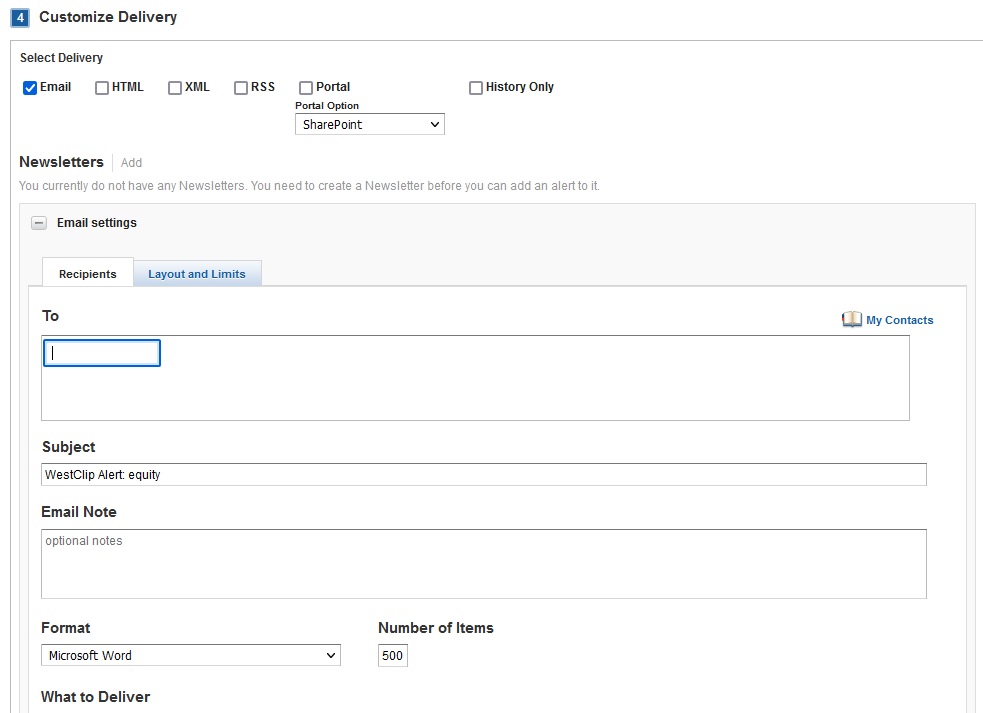 Westlaw Classic How to Set Up Current Awareness Services in Law