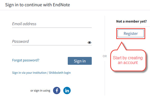 my endnote web