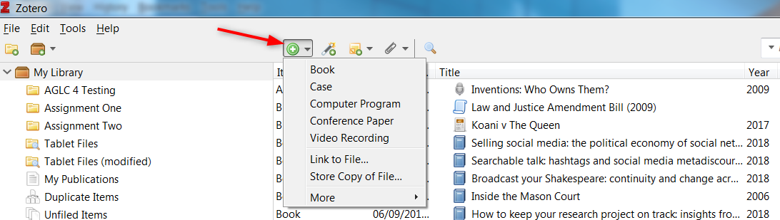 opening an endnote word document with zotero