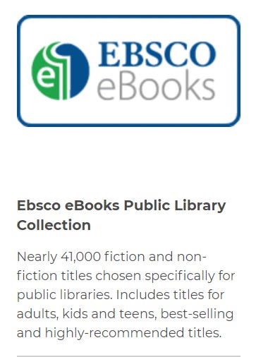 EBSCO eBooks from the Public Library
