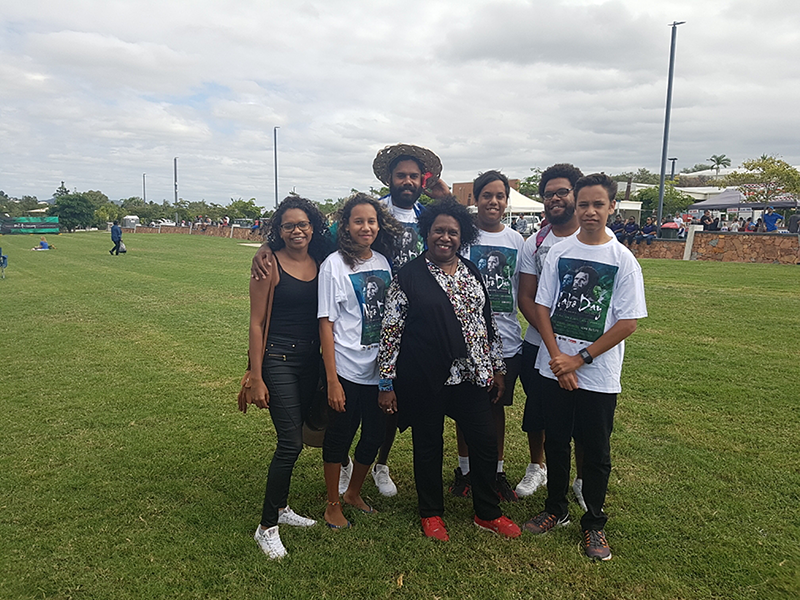 Gail Mabo and family