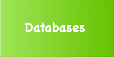 Databases button