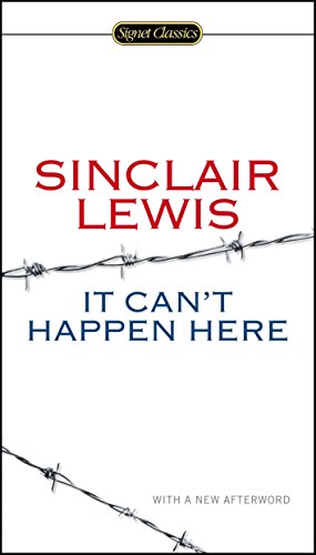 It Can't Happen Here by Sinclair Lewis cover