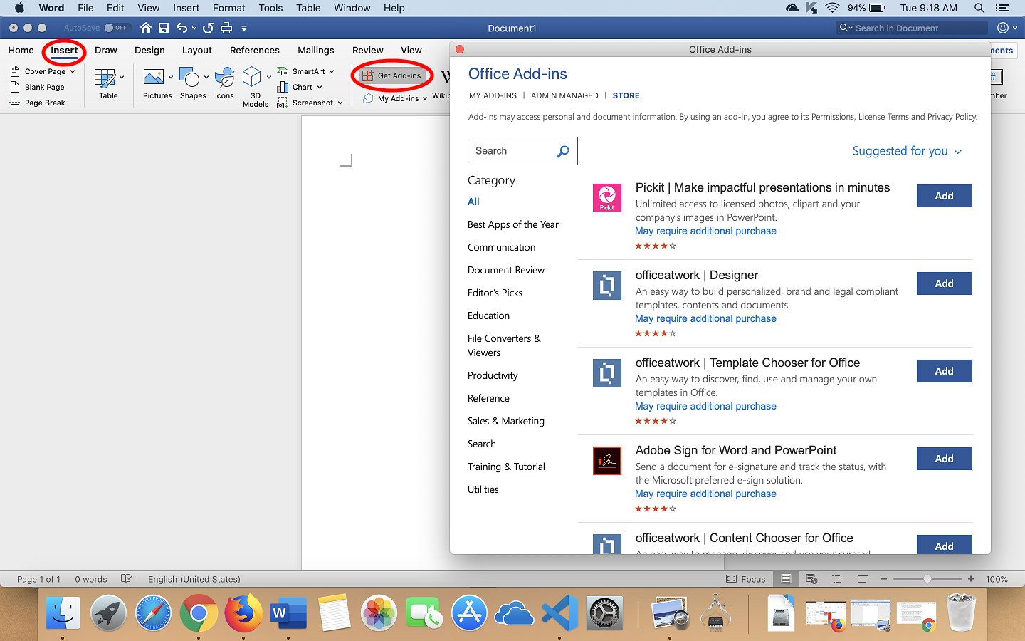 get microsoft word for mac