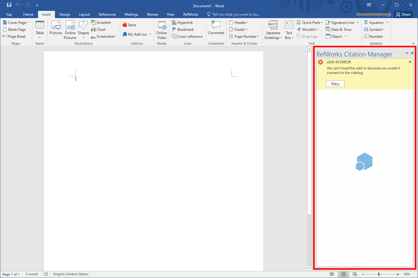 how to insert a citation office 365