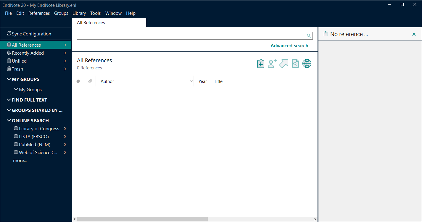 endnote new reference