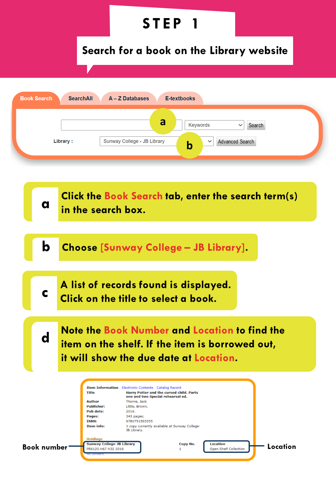 Borrow Return Sunway Jb Library Learning Commons Libguides At Sunway College Johor Bahru