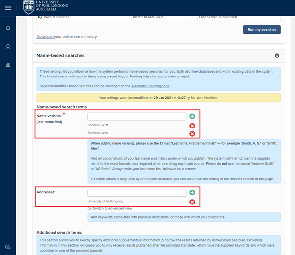 Screenshot of step 2.