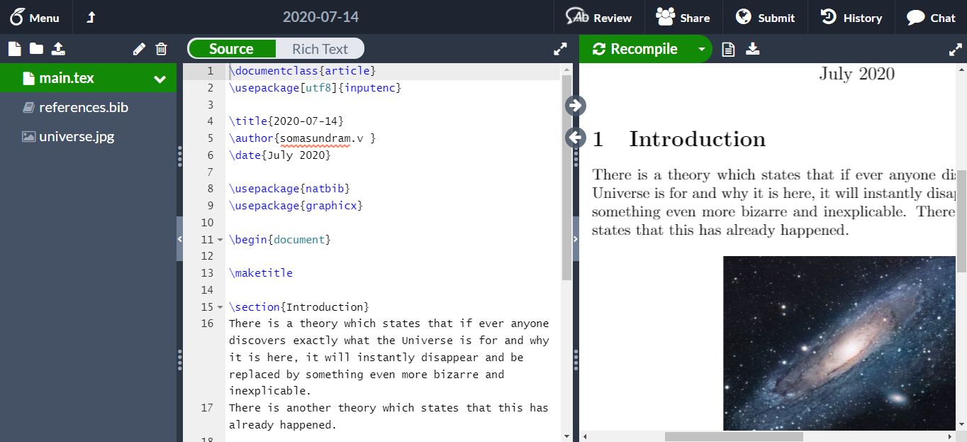 Creating A LaTex Document LaTeX LibGuides At Nanyang Technological 