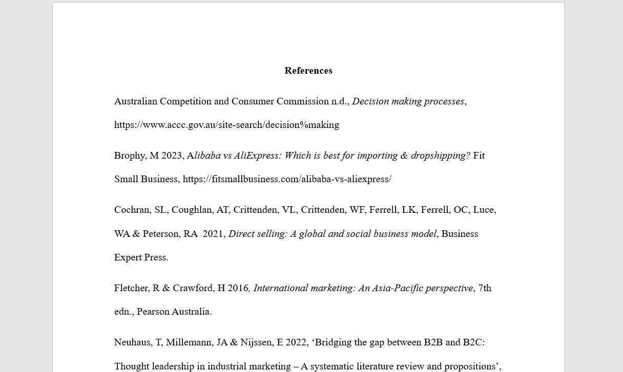 Reference List Rules CDU Harvard Referencing Subject Guides At 