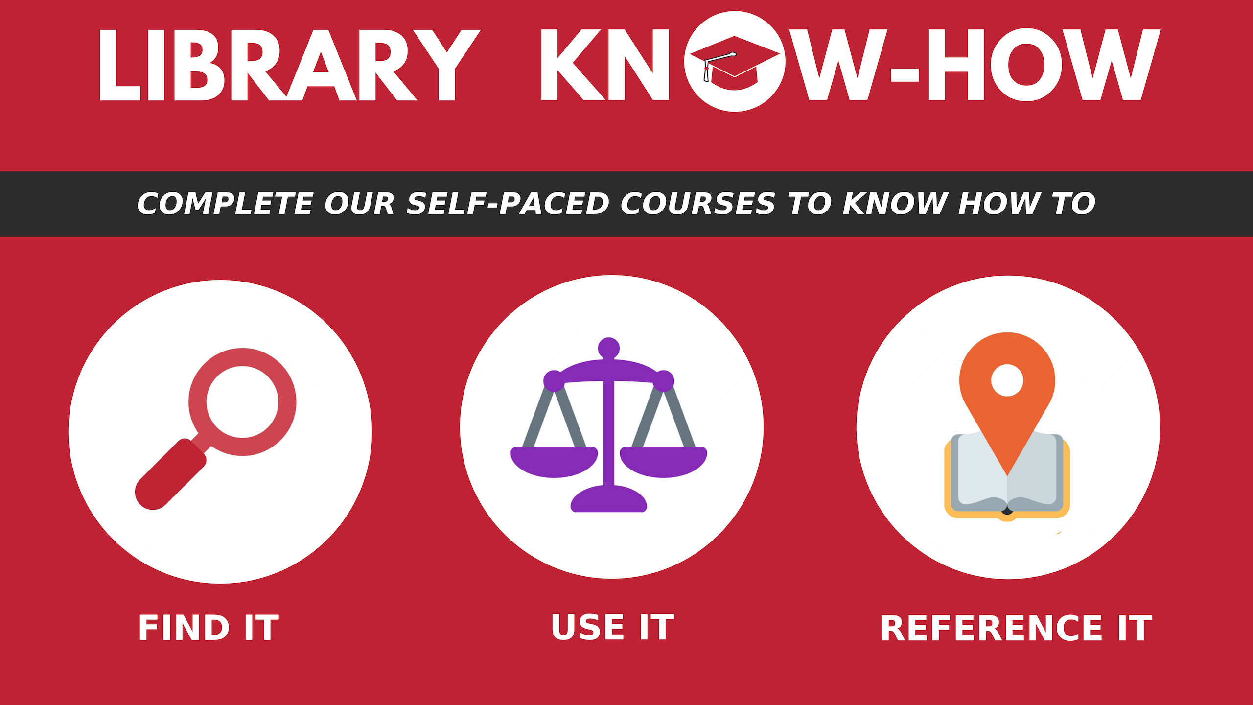 Complete our self-paced courses